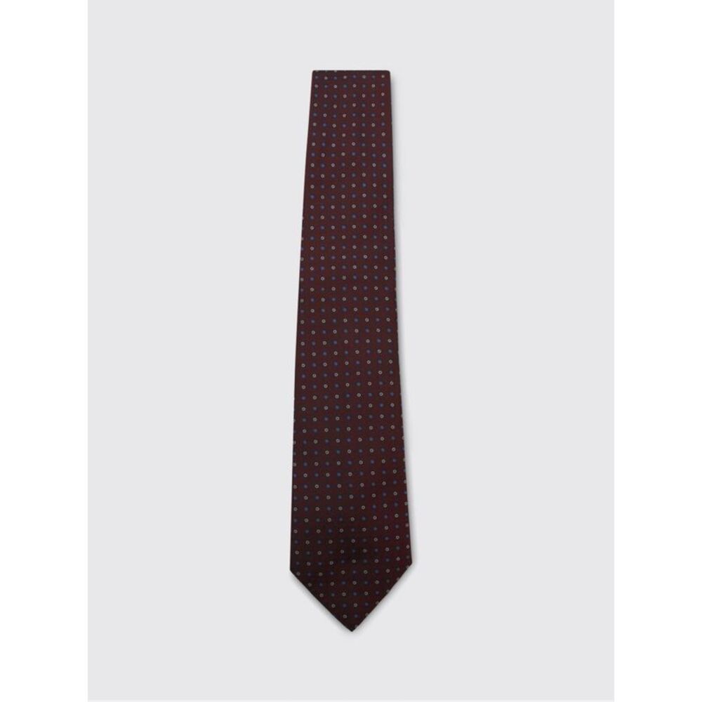 Canali Men Canali Floral Print Pure Silk Tie